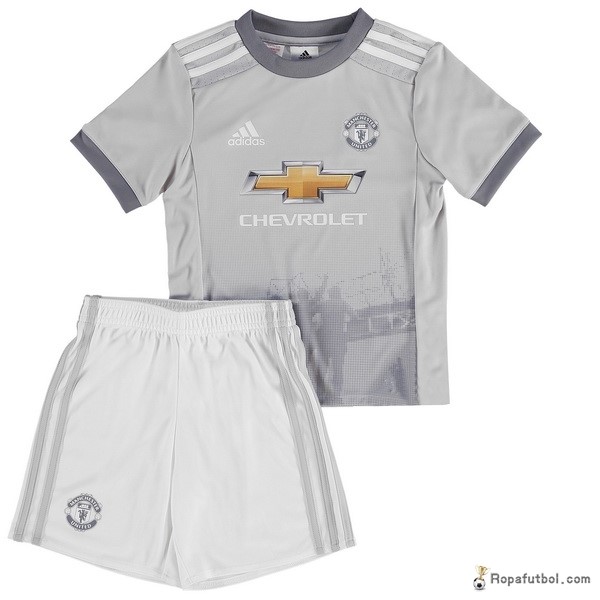 Camiseta Manchester United Replica Tercera Ropa Niños 2017/18